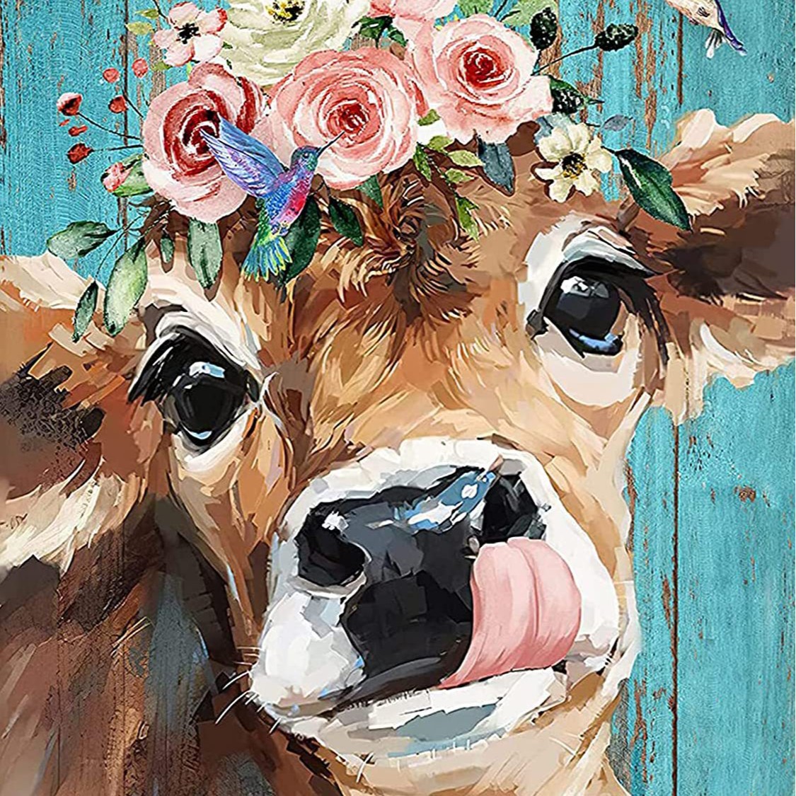 Diamante 5D dibujo de mano full diameters diy pegatinas de cristal animal pegatinas de pintura decorativa personalizada gemas de diamante al por mayor