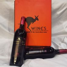 澳大利亚澳洲袋鼠红酒庄园重型瓶红酒西拉葡萄酒750ML整箱批发