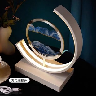 High-end business gifts quicksand painting 3D living room decorations company gifts birthday gifts