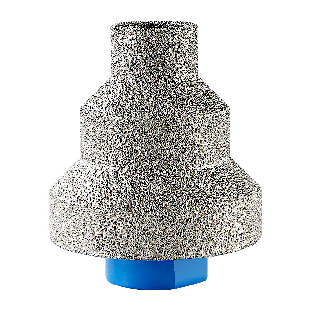 Pagoda perforación perforador de azulejos de cuarzo mármol perforación broca afilada máquina de corte biselado artefacto mágico