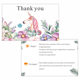 Postcard Card Thank You Card After-sales Service Card Five-star Evaluation Card English Card Warranty Certificate Folding Card