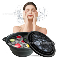 便携式冰敷面盆脸盆硅胶折叠冰脸盆冰浴碗冰碗冰浴面部水疗工具盆
