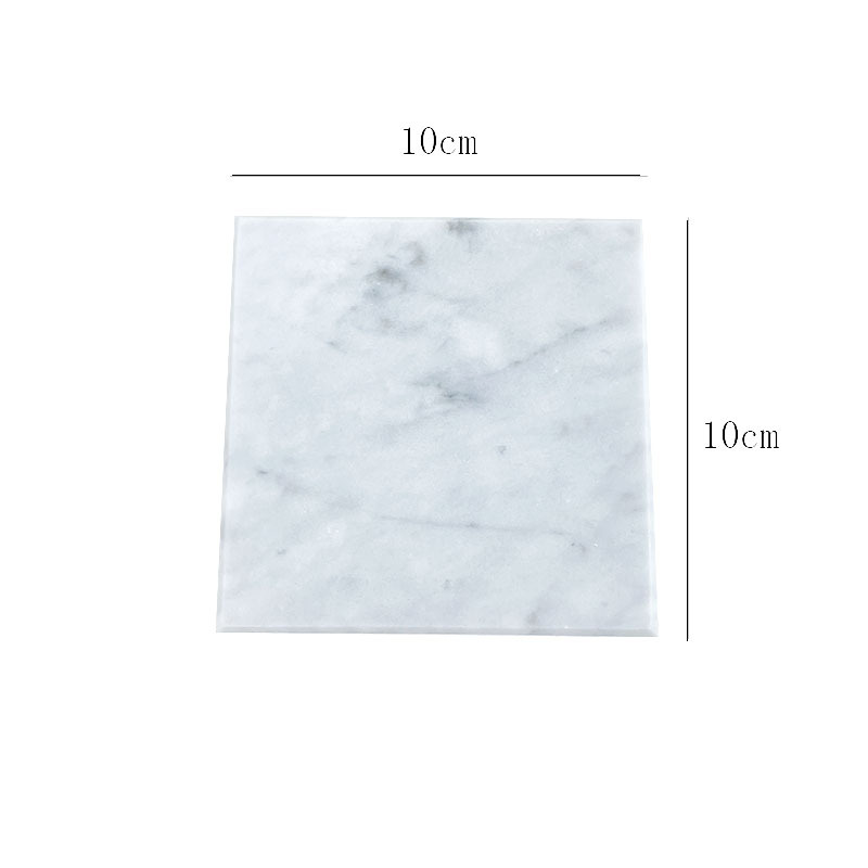 Nordic ins posavasos de mármol natural suministros de hotel posavasos de café manteles individuales de lujo ligero fabricantes de almohadillas de aislamiento al por mayor