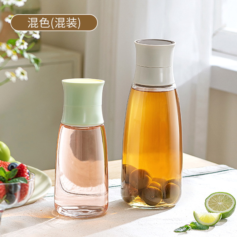 Botella de vidrio de licor de frutas, recipiente de subenvasado de licor, botella vacía, frasco sellado, botella de almacenamiento de licor a largo plazo