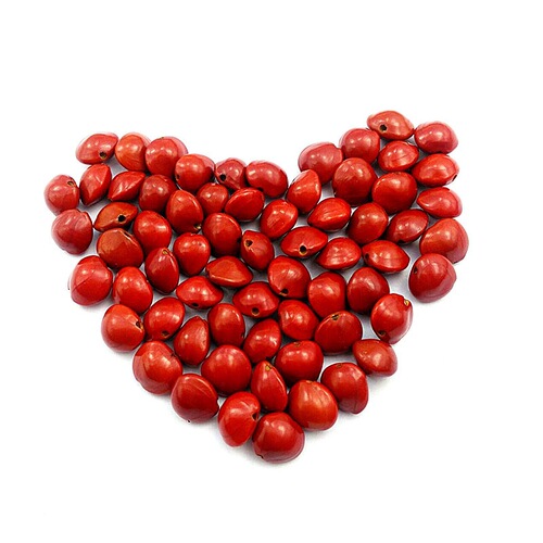Acacia bean red bean string bracelet red blood red heart bodhi seed beads sweater chain jewelry accessories material