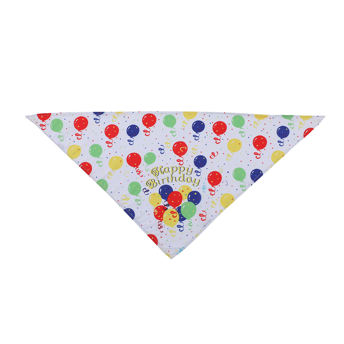 Toalla de saliva de cumpleaños para mascotas nueva transfronteriza Toalla triangular para perros Accesorios para mascotas Toalla para mascotas Toalla para perros