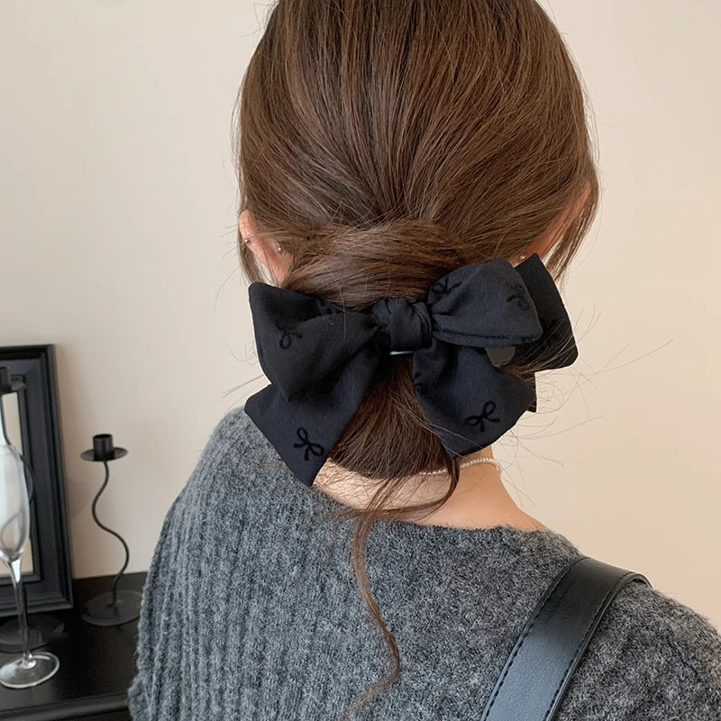 Clip de cabello de arco gris para mujeres cabeza de bola de cabeza de cabeza de agarre de cabeza de cola de caballo alta fija clips de tiburón para el cabello