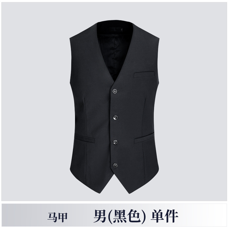 Jacket, black classic suit, Chinese style