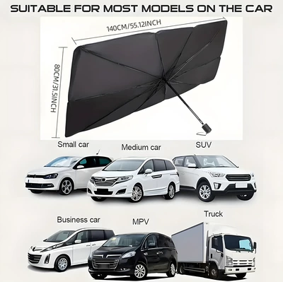 Amazon Car Sunshade Titanium Silver: Sun shade