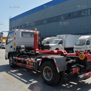 Kaima Cabin Removable Garbage Truck Hook Arm Garbage Collection and Transfer Truck Small Garbage Transfer Truck