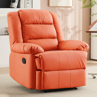Space First-Class Reclining Cabin Sofa Electric Massage Multi-Functional Lazy Leisure Sleeping Sofa Balcony Single Sofa
