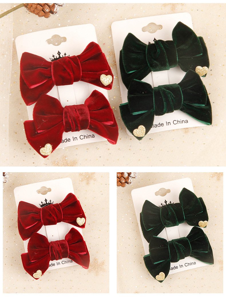 Fashion Bow Knot Cloth Hair Clip Hair Band display picture 1