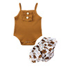 Children's clothing girl's, summer bodysuit, mini-skirt, set, children's clothing, Amazon, wholesale