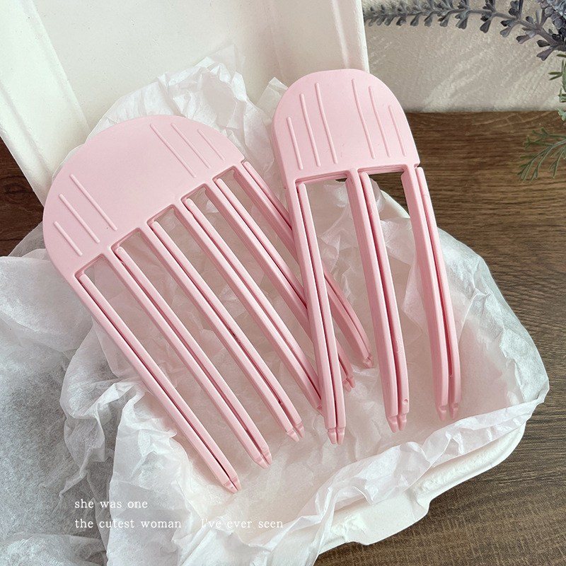 Pink set with six teeth + three teeth