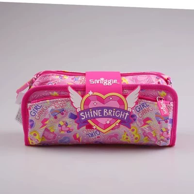 Fuchsia pencil case, 22.5×12.5cm