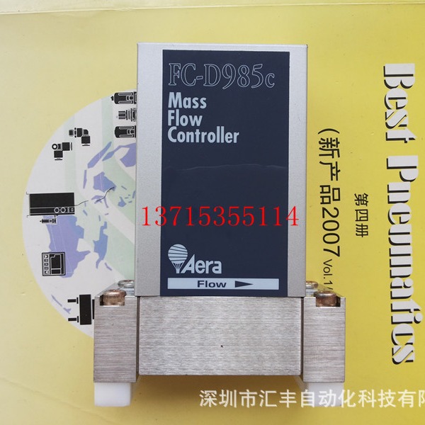 Aera质量流量计 FC-D985C TC FC-D985CT-BH 400CCM CF4四氟化碳