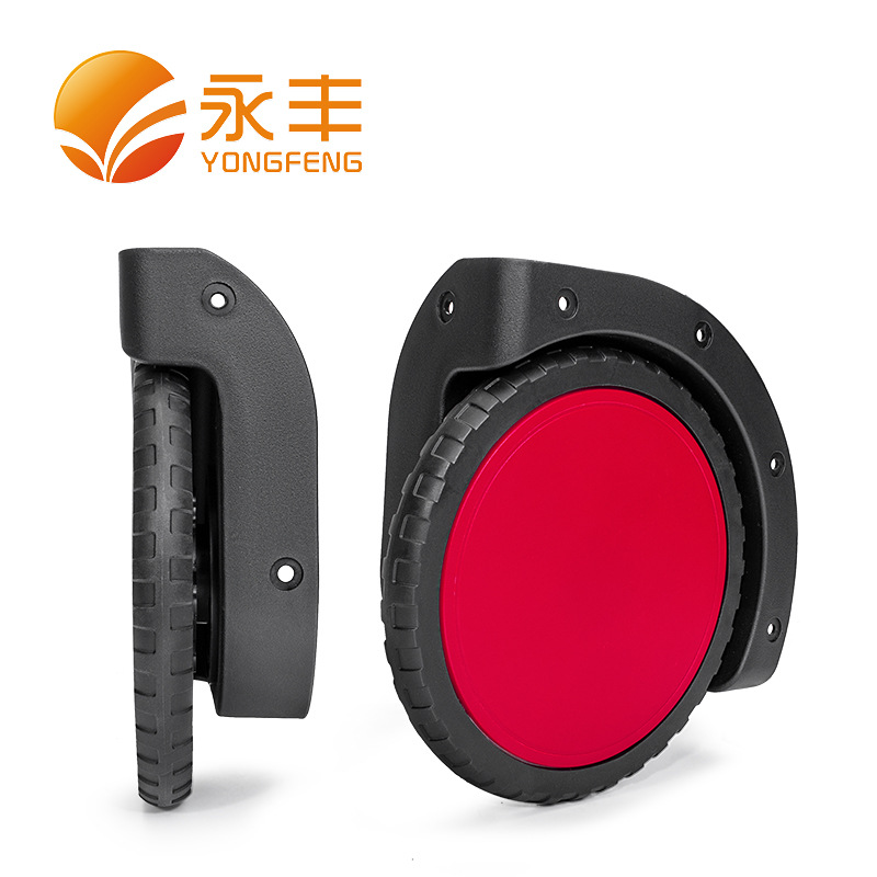 Luggage Accessories Casters, Travel Backpack Wear-Resistant Directional Wheels, 180mm Silent Backpack Large Corner Wheels
