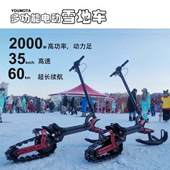 多機能電動スクーター 2000W 高出力都市屋外スクーター 雪上電動スクーター