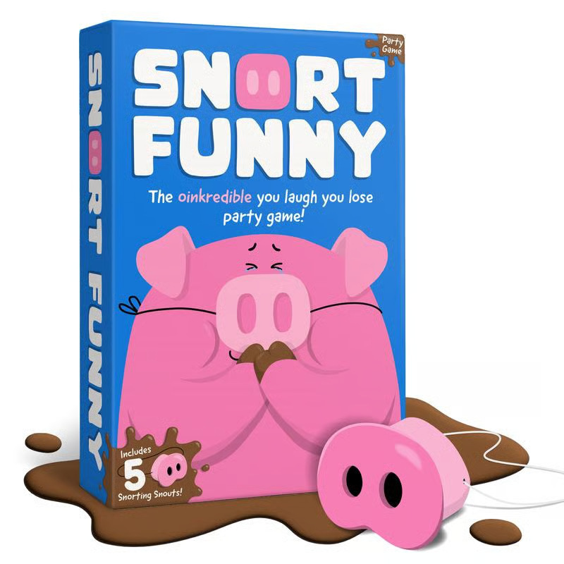 The Oinkcredible You Laugh You Lose Party Game the One Who Laughs Last Loses
