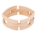 Curved Board Curved Building Blocks Beech Wood Log Color Creative Matching Children's Educational Early Education Toys Wooden Teaching Aids