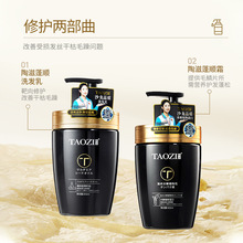 加盟陶滋发膜蓬顺霜护发素头发护理柔顺洗发露理发店专用洗发水