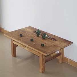 实木长条凳老榆木风化木单人凳双人长板凳复古老门板茶桌凳餐桌凳