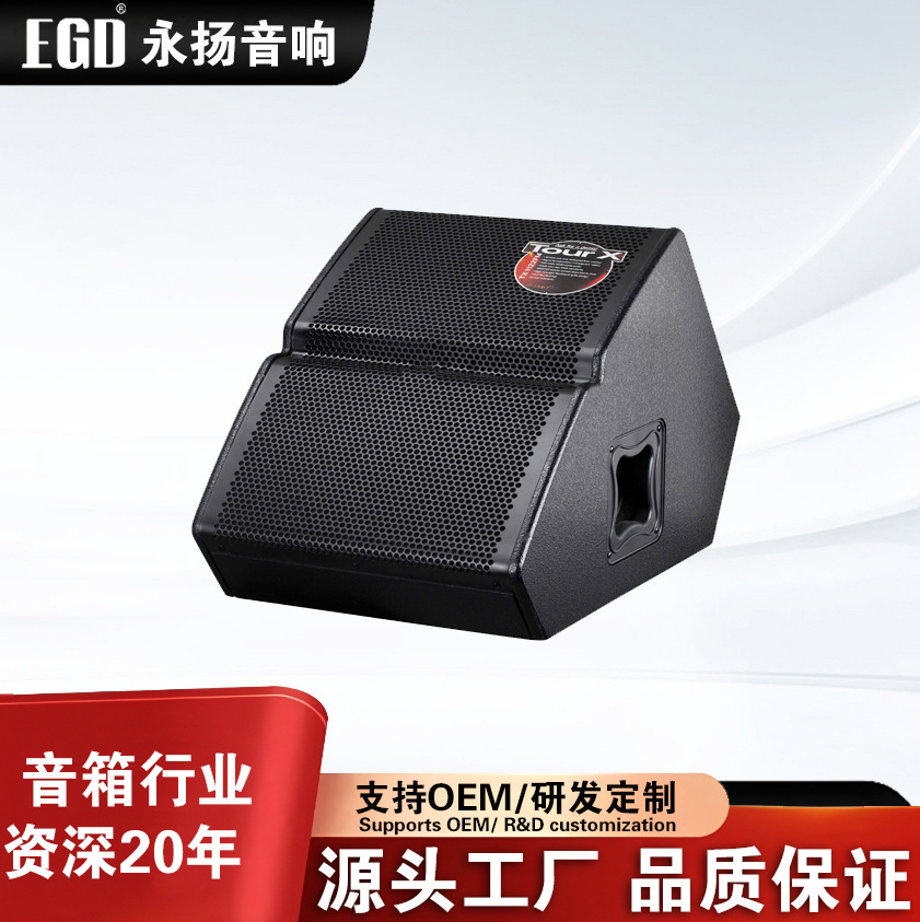 Tx1122Fm Professional Stage Bar Monitoring Audio Set for Performances, Weddings and Entertainment 12inch Monitoring Speakers