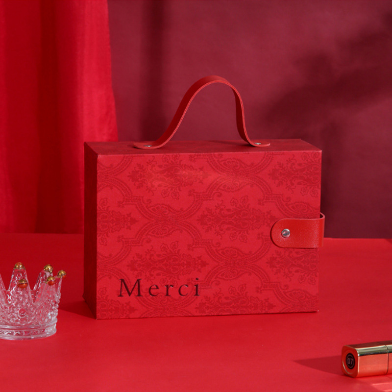 레드 * 스몰 사이즈: 19*14*7.5 (휴대용 서랍 상자)