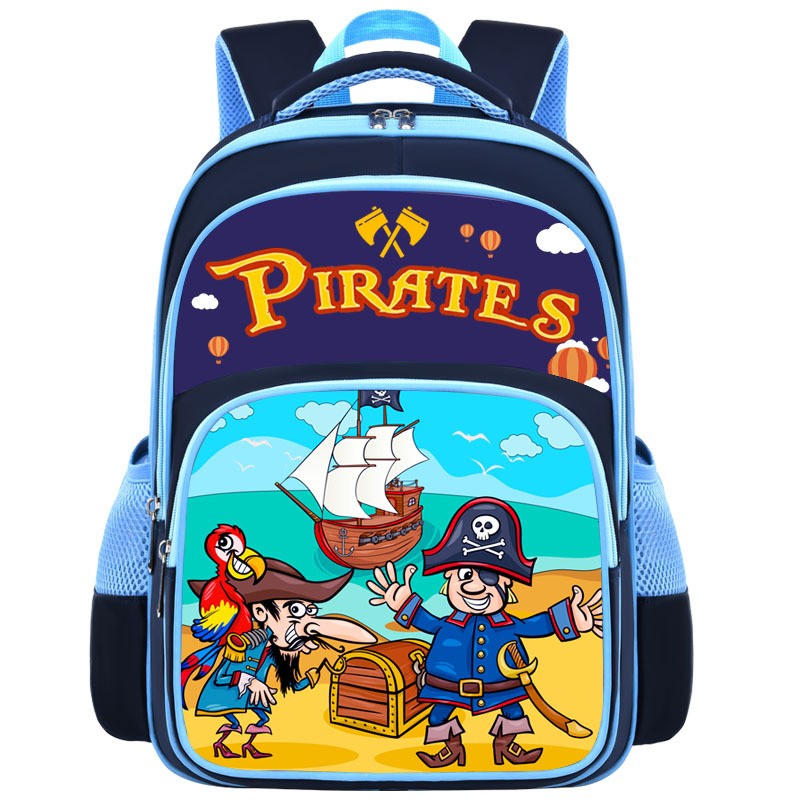 Mochila para niños y niñas, mochila de hombro de gran capacidad para 1 - 2 - 3 - 6 grados, diseño de reducción de carga impermeable