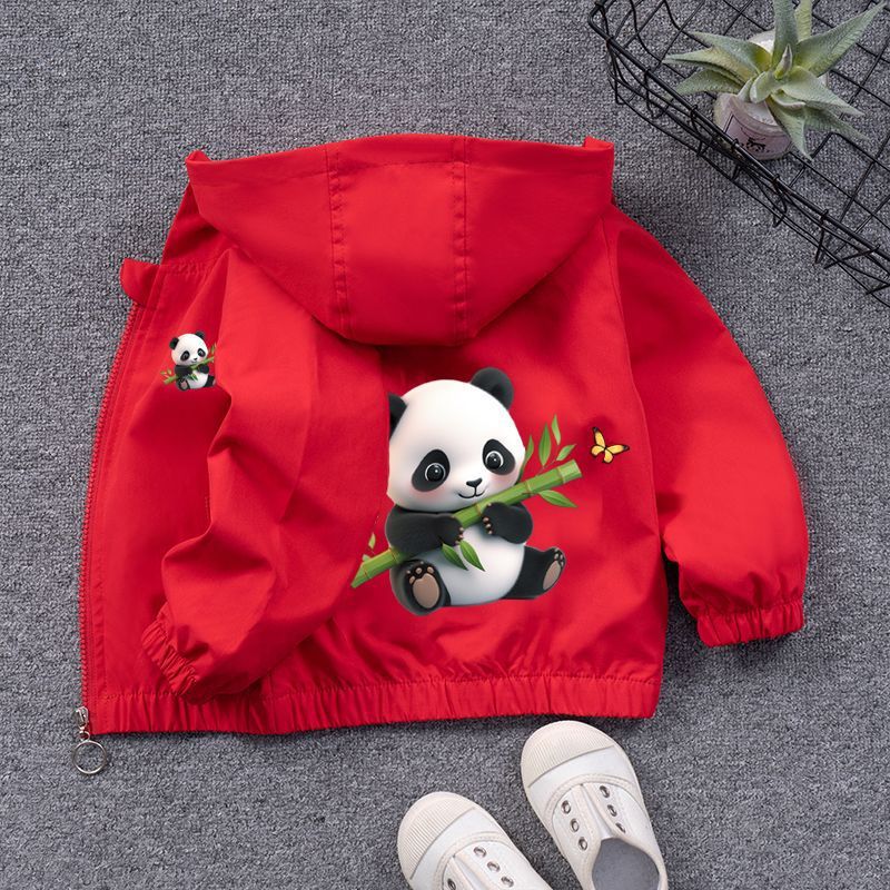 2024 New Style Casual Jacket for Spring and Autumn, Stylish Children's Autumn Outerwear, Windbreaker, Cardigan, Hooded Top