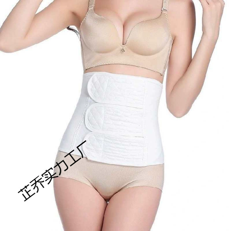 Послеродовой бандаж для живота, дышащий хлопковый марлевый бандаж для живота, кесарево сечение, роды, родовой пояс для матери, летний