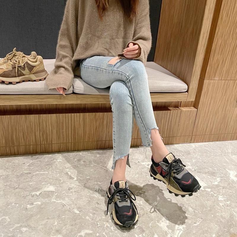 Casual Dad Shoes For Women And Men With Thick Sole For Running_voghion.com