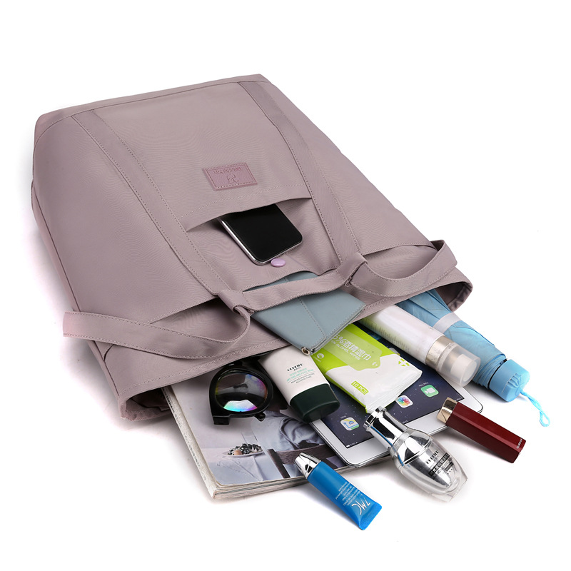 Tote bag women's new large-capacity commuter backpack multi-functional water-repellent nylon shoulder bag portable backpack_voghion.com