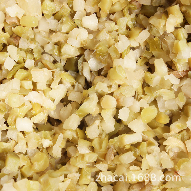 涪陵榨菜原味顆粒9斤整箱 重慶小面餐飲食堂碎米丁餐飲商用批發