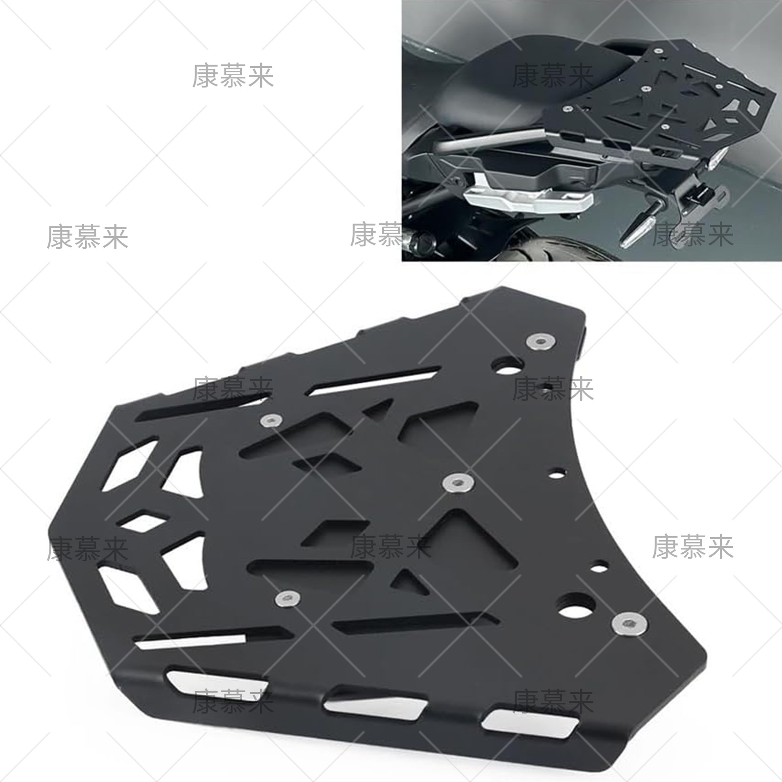 Suitable for Yamaha Tracer 900 GT Tracer 9 GT rear luggage rack 21-24 modified motorcycles