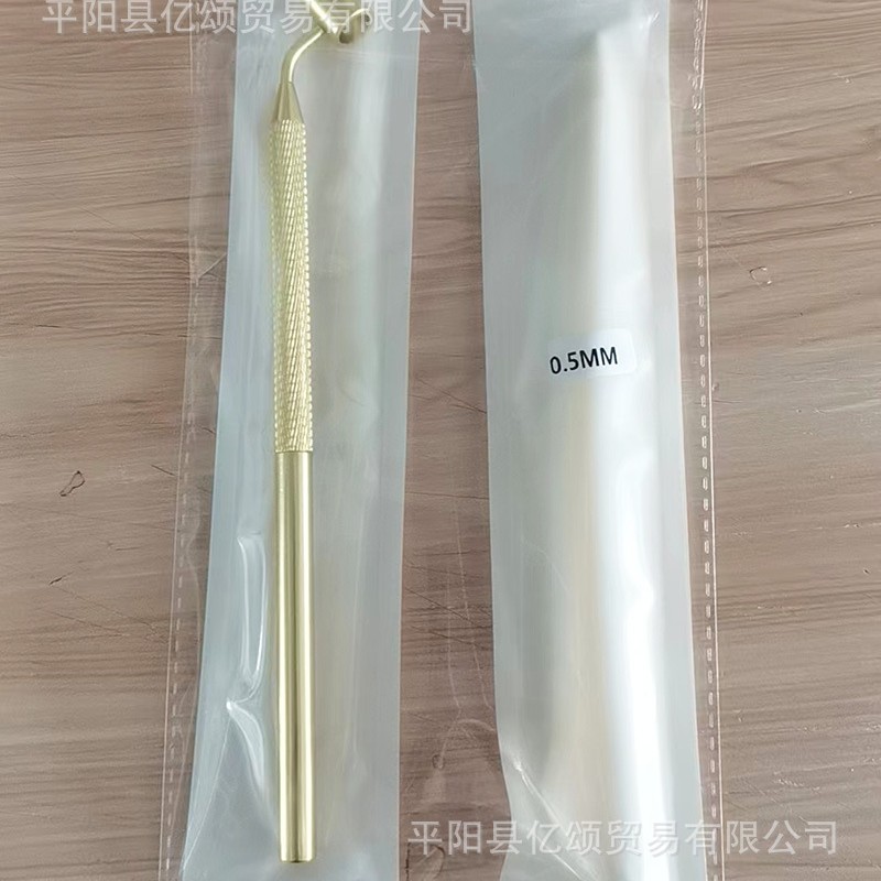 Inclinación fina línea pintura pluma barra detalle línea fina líquido escritor mancha de pintura pluma