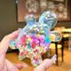 The net red includes luminous quicksand turtle to touch Big Mac cute simulation animal doll ornaments toy