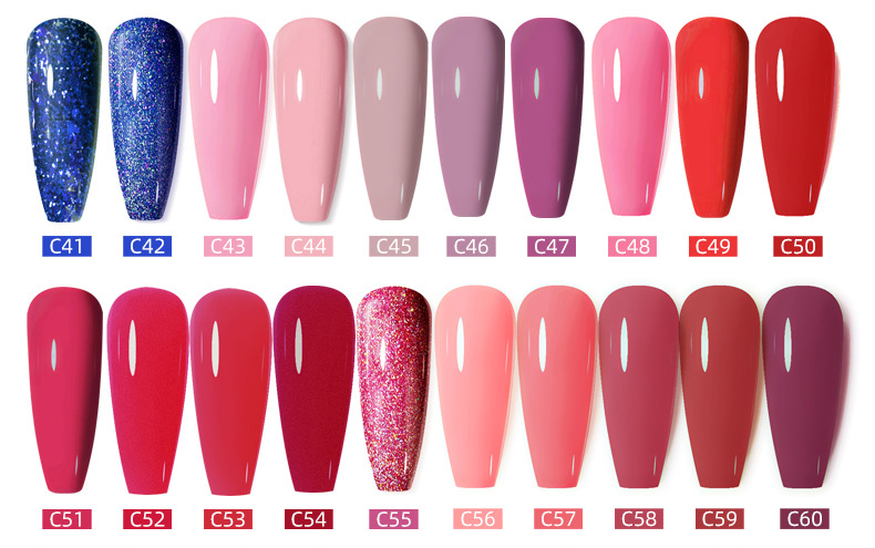 Simple Style Gradient Color Plastic Nail Polish 1 Piece display picture 4