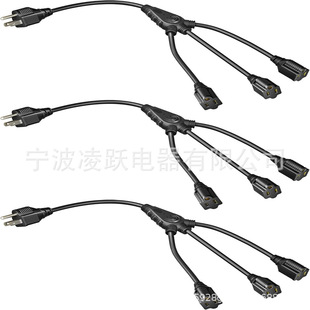 Dewenwils Extension Cord 16/3 Heavy Duty Sjtw Wire, 3 Prong Outdoor Power Distributor