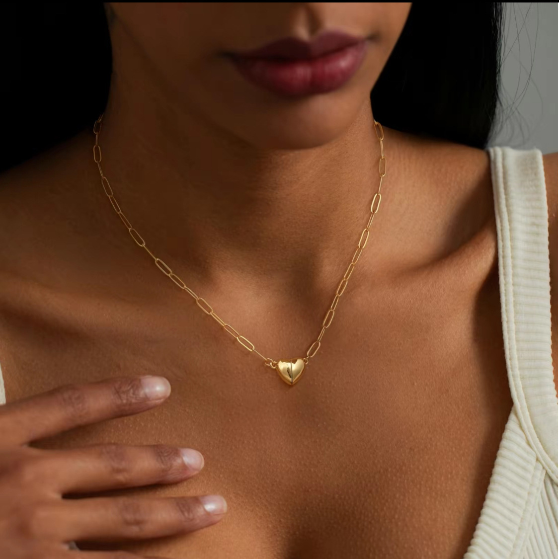Collana girocollo di perle di lusso con chiusura magnetica_voghion.com