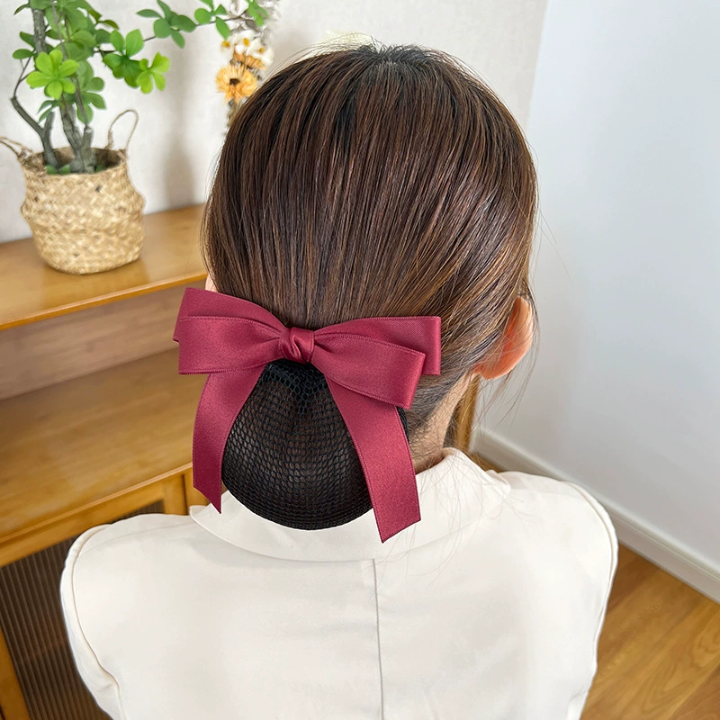 Hair mesh with bow, hairgrip for hotel, for beauty salons
