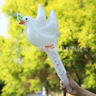 Factory Direct Sales Inflatable Pvc Pigeon Lantern Peace Pigeon Lantern Holiday Decoration Waterproof Fat Pigeon Lantern