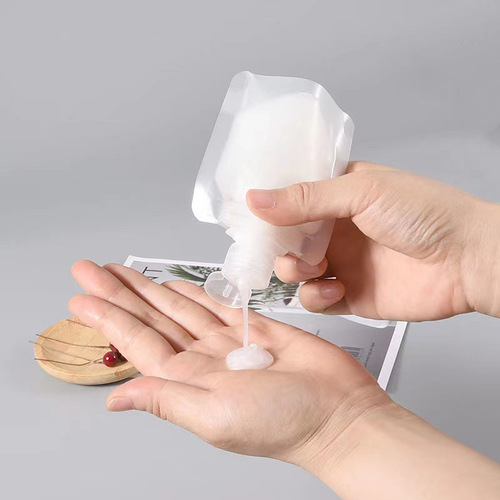 Travel cosmetics packaging bag, packaging bottle, shampoo lotion, shower gel, facial cleanser, business trip portable packaging bag