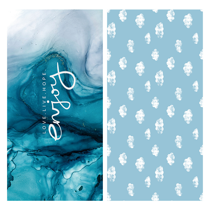Green ink-double-sided velvet fabric-[double-sided printing]
