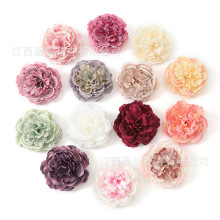 diy头饰花 仿真花头花朵 新款牡丹花 芍药 手工配件花婚庆装饰花