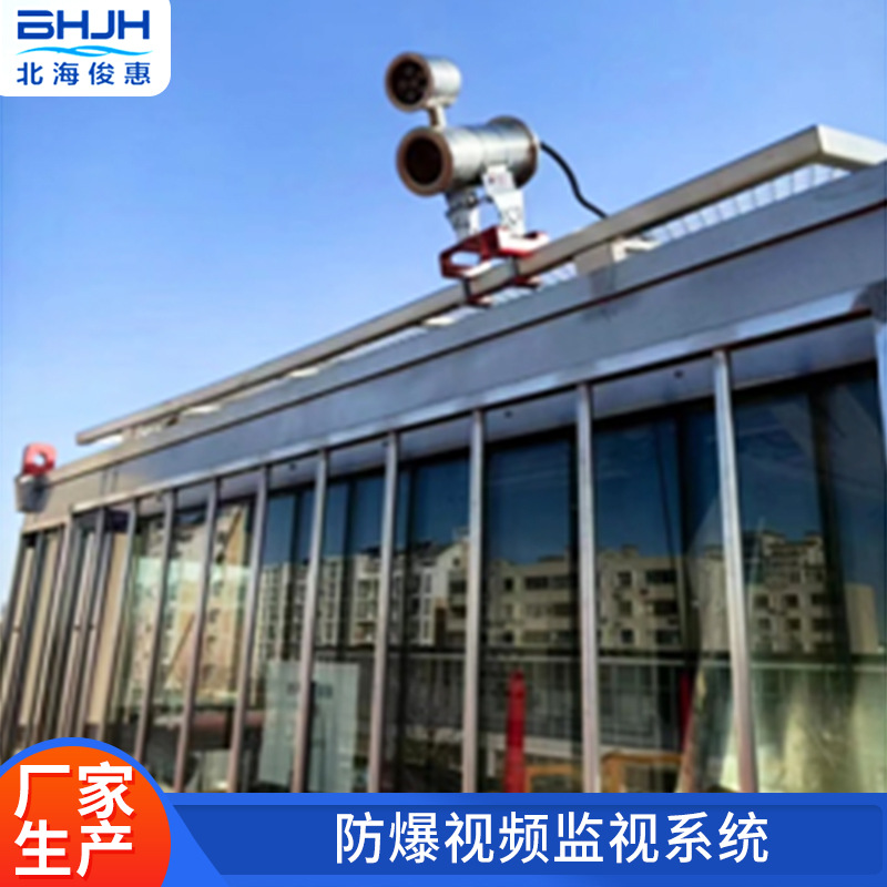 防爆视频监视系统 可水平转动俯仰转动角度 可切割画面控制摄像