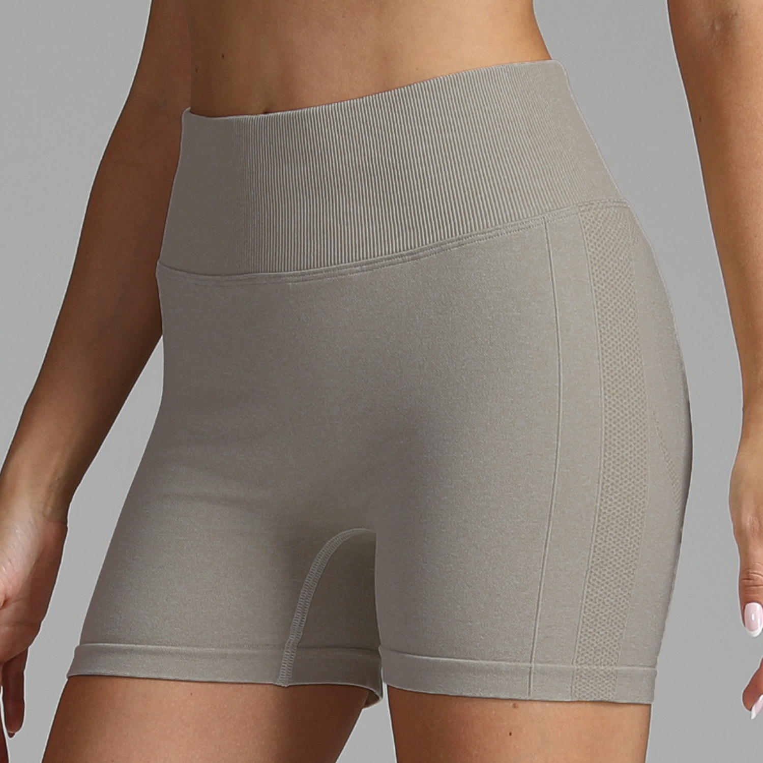Pantalones cortos de yoga de cintura alta para mujer, pantalones cortos deportivos ajustados para correr, pantalones deportivos de secado rápido, pantalones deportivos para fitness, verano