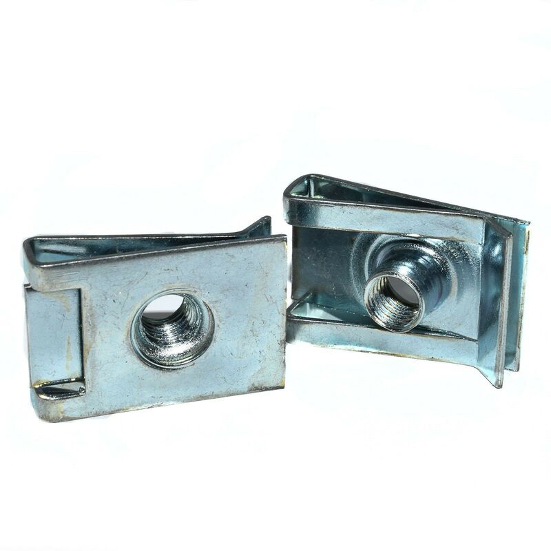 Suitable for BMW BMW body chassis fastener clip nut U-shaped clip self-tapping screw license plate nut M6