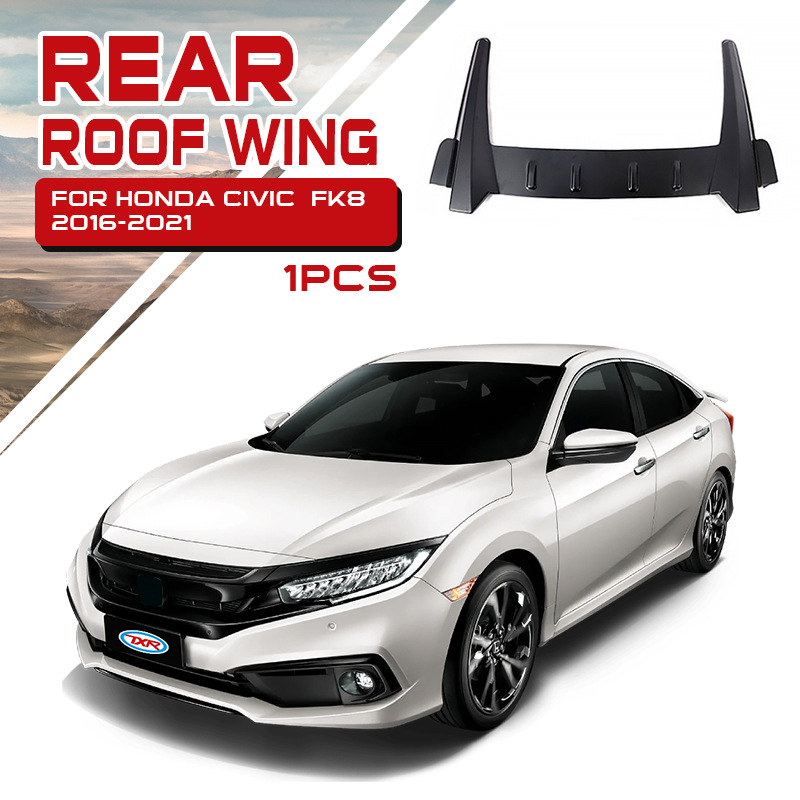 TXR es adecuado para Honda Civic, ala superior, ala trasera, modificación, persianas, accesorios especiales para civic