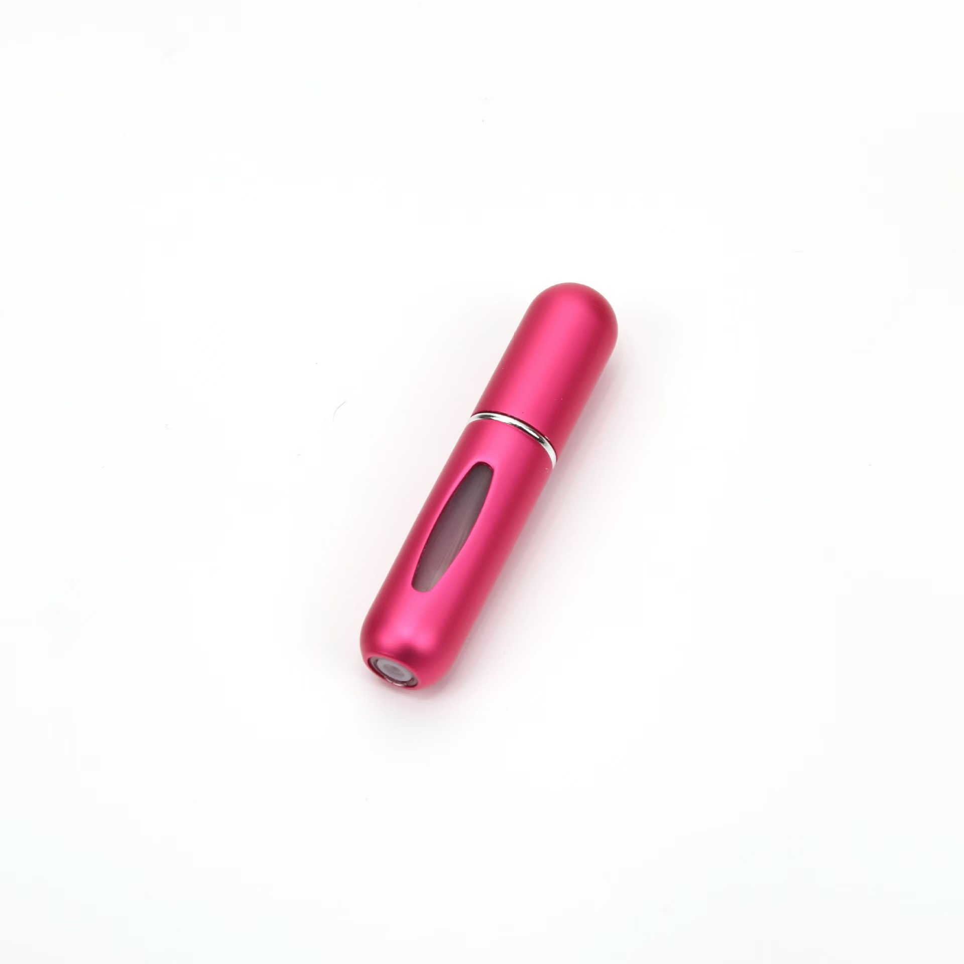 5ml; rosa mate rojo; aluminio